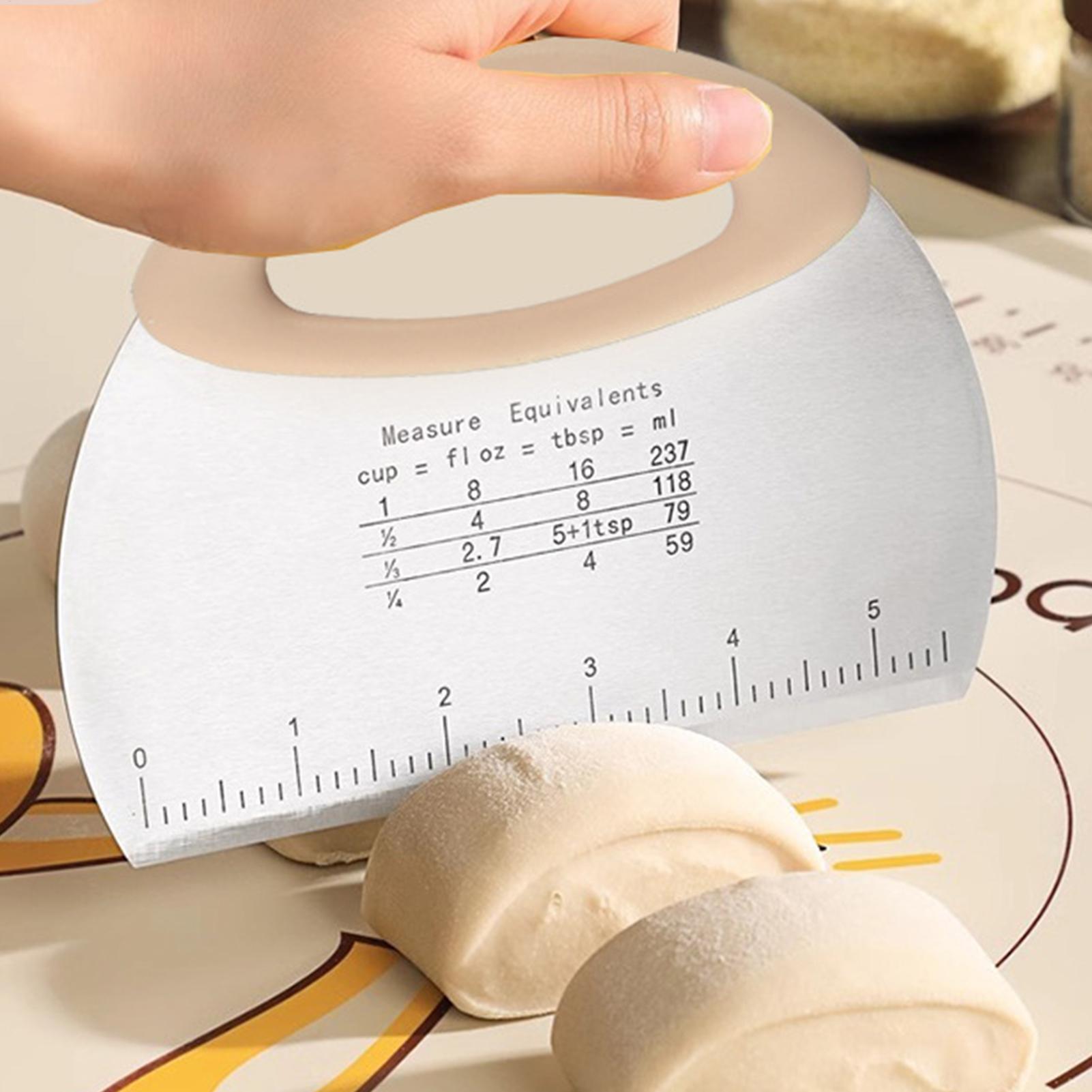 Bench Scraper Dough - Grattoir à pâte de cuisine en