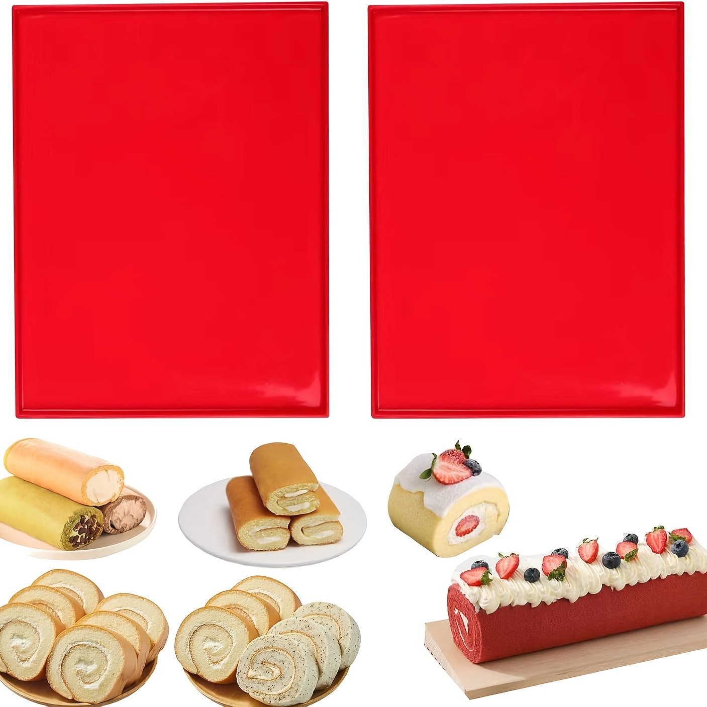 Kitchen Baking Mat - 2 tapis de cuisson en silicone