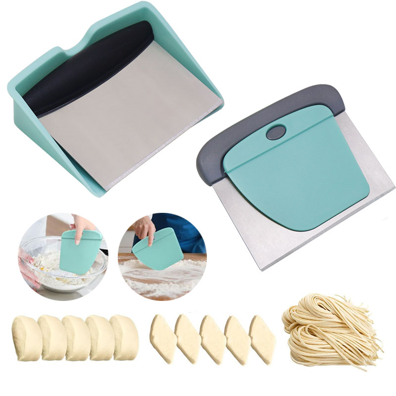 Bench Scraper Dough - Grattoir de banc 2 en 1,