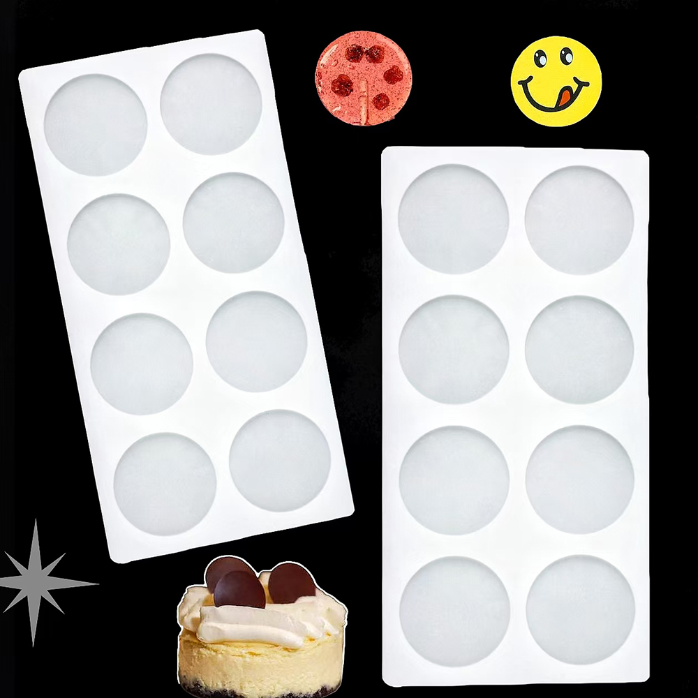 Kitchen Baking Molds - Moule cylindrique en silicone à retournement