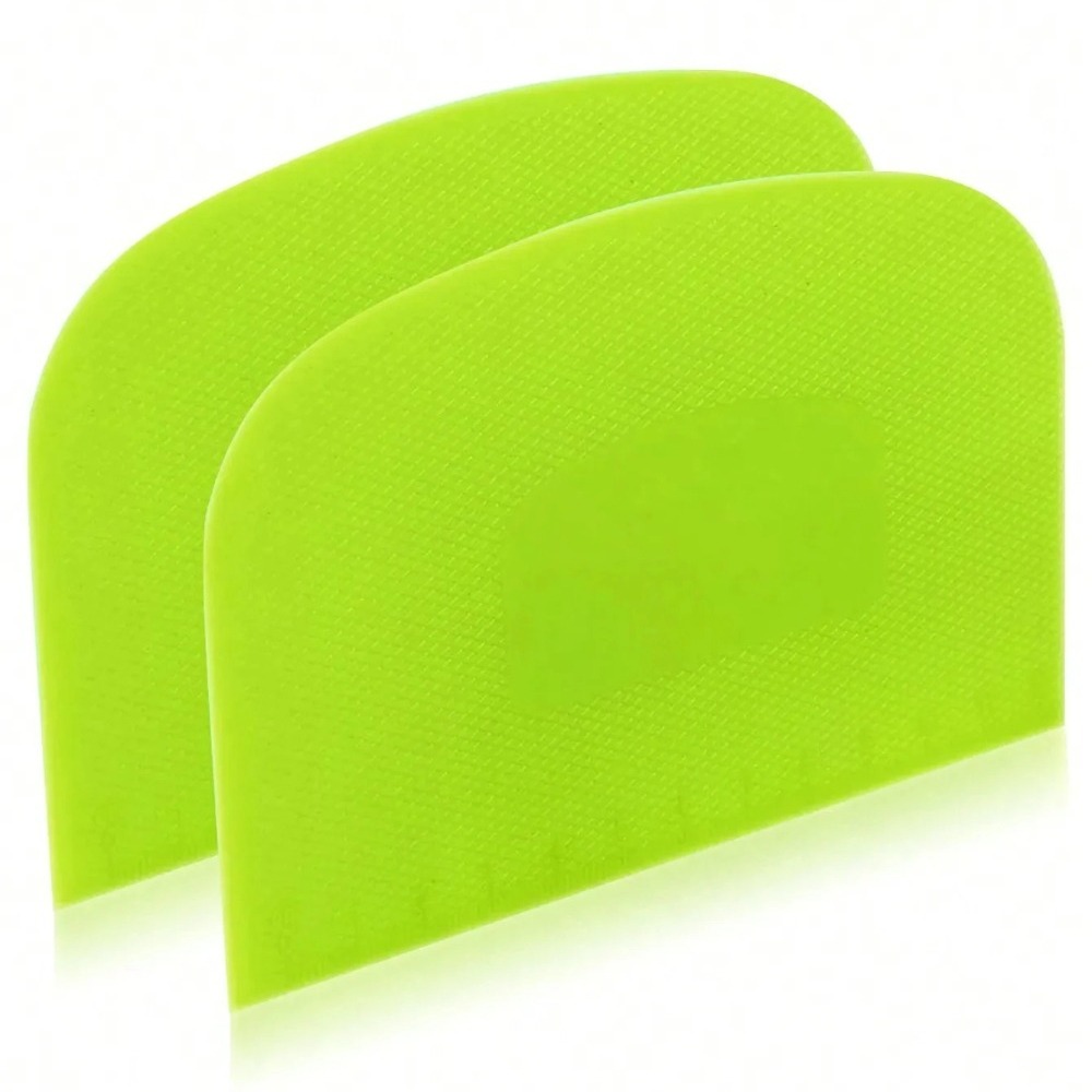 Bench Scraper Dough - Lot de 2 racloeurs à pâte