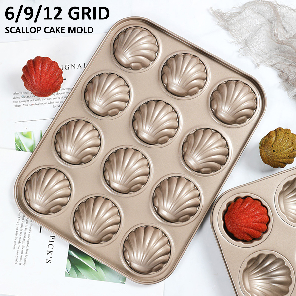 Kitchen Baking Items - Madeleine – moule de cuisson en