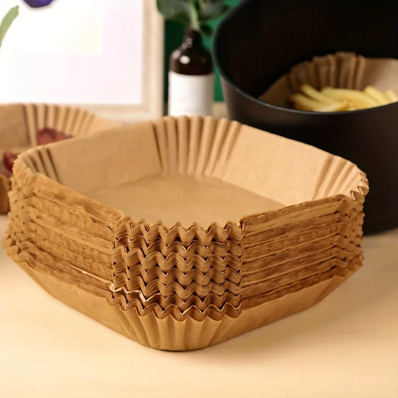 Kitchen Paper For Baking - Papier carré en Silicone pour friteuse