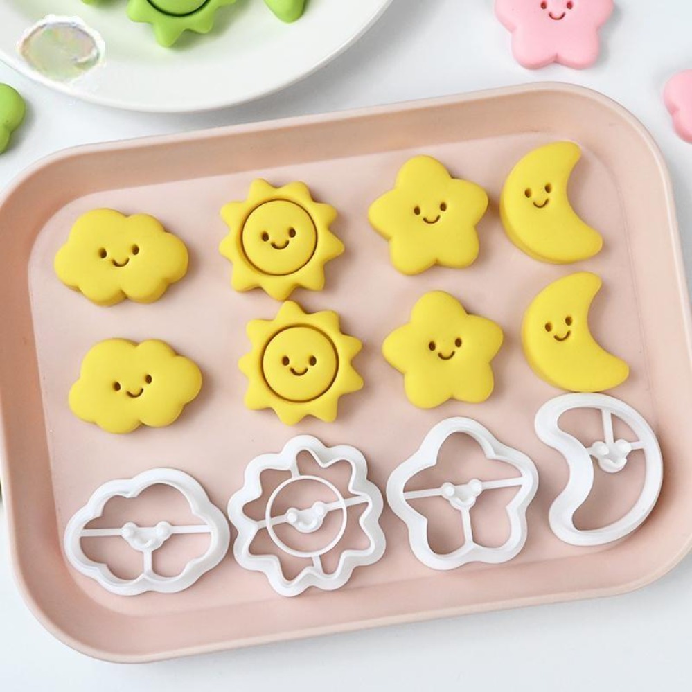 Kitchen Baking Molds - Emporte-pièces Lune Étoiles Soleil, Moule à