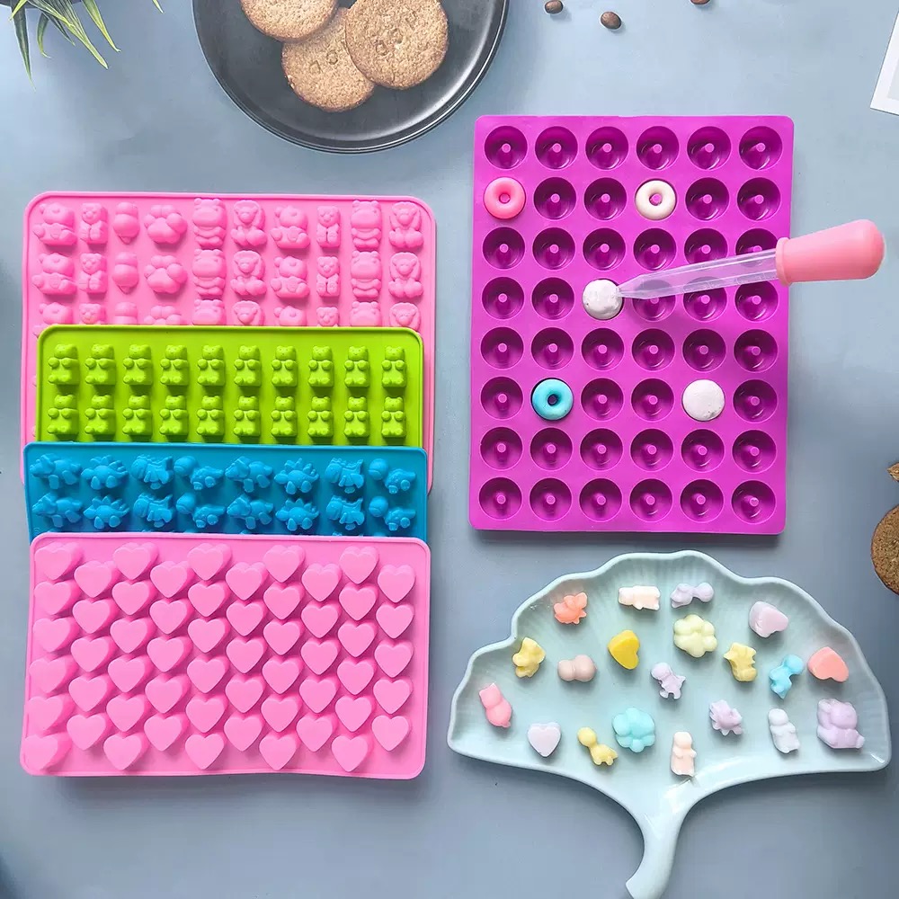 Lot de 7 moules en silicone po - Kitchen Baking Molds avis et prix