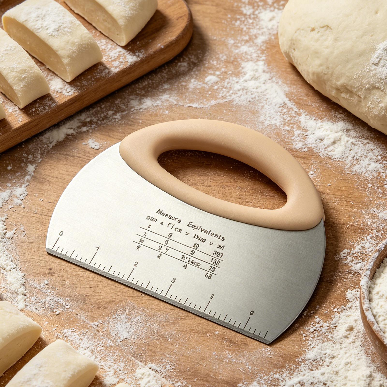 Grattoir à pâte de cuisine en  - Bench Scraper Dough avis et prix