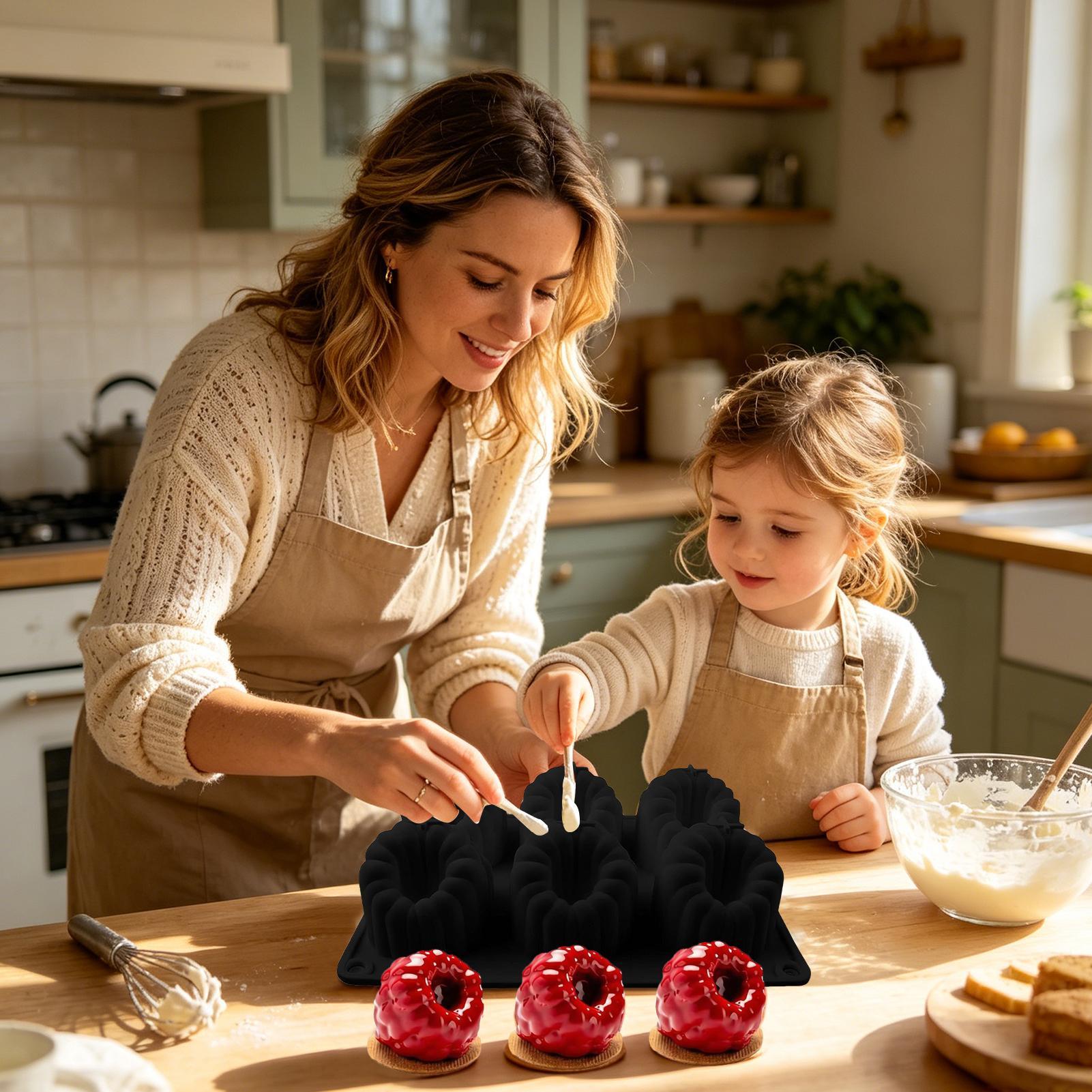 Moule en silicone 3D en forme  - Kitchen Baking Molds avis et prix