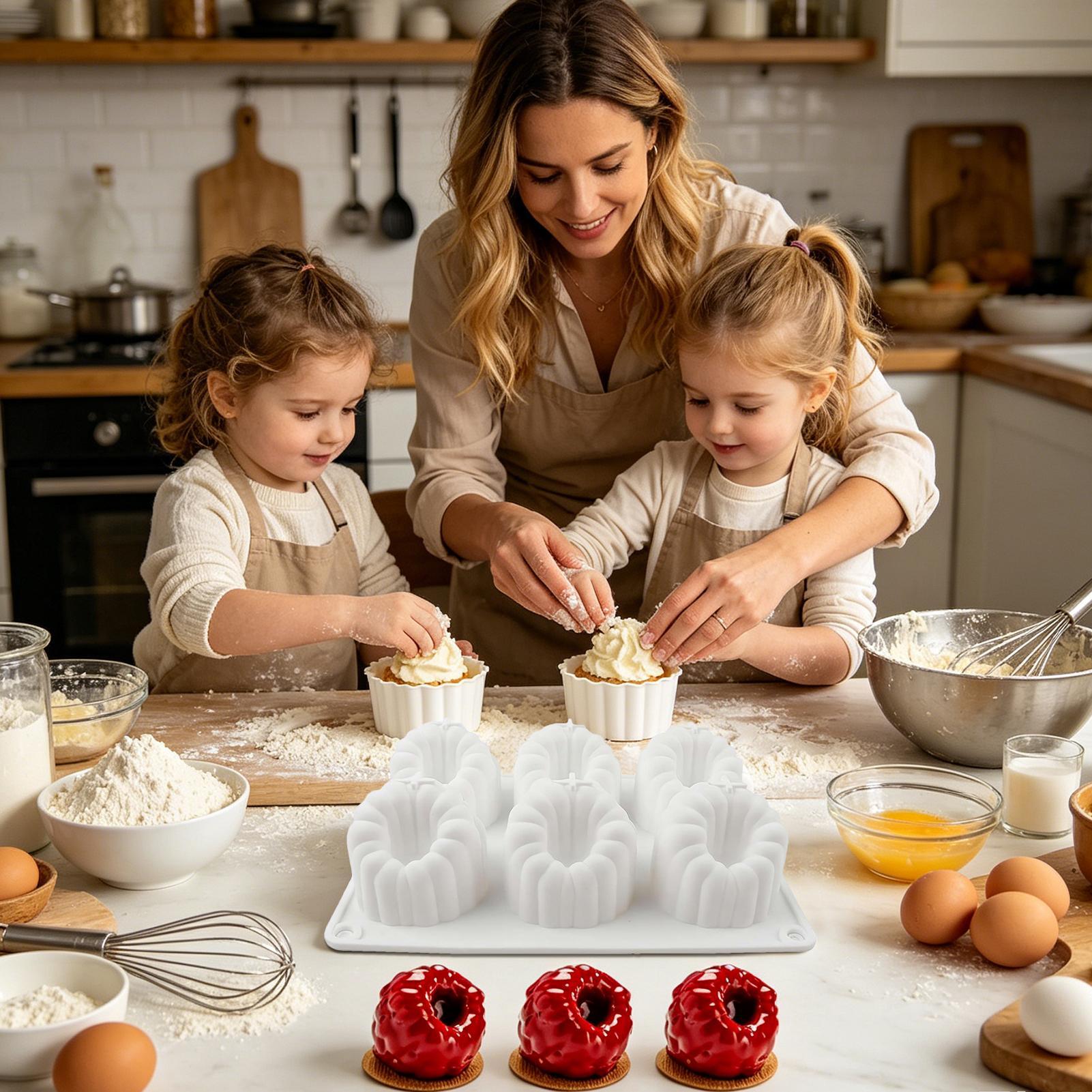 Moule en silicone 3D en forme  - Kitchen Baking Molds avis et prix