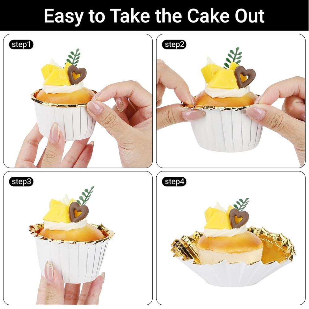 50 pièces Muffins tasse papier - Kitchen Paper For Baking avis et prix
