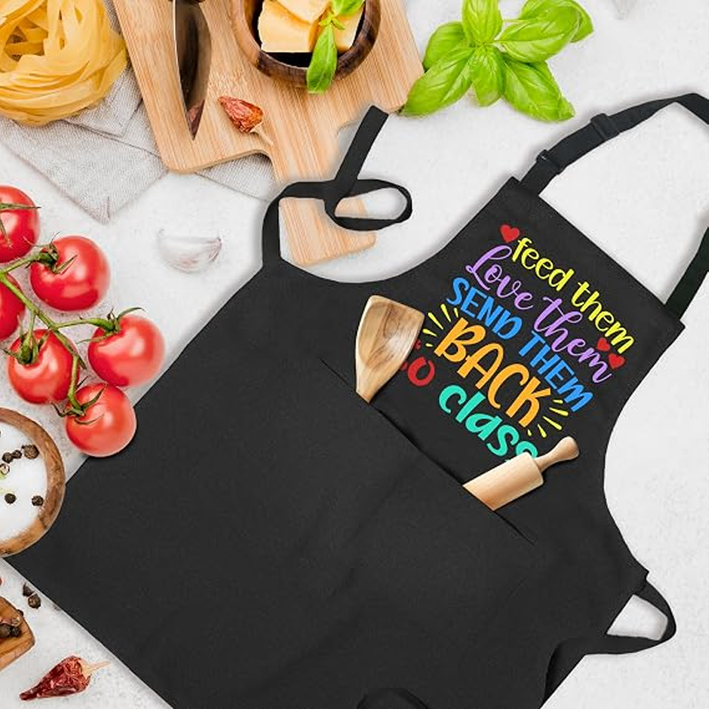 Tablier noir avec poches, cita - Kitchen Baking Quotes avis et prix