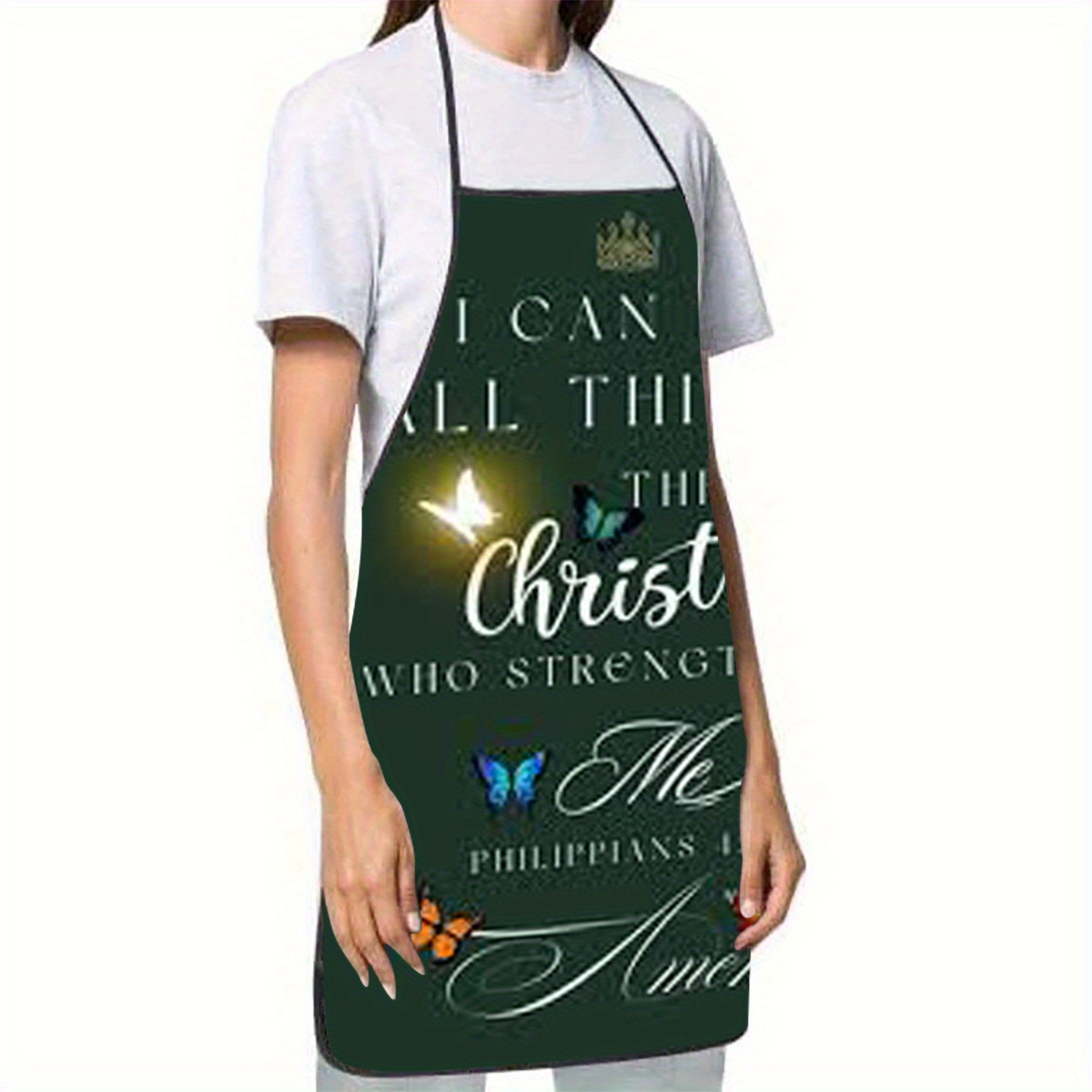 Tablier chrétien avec philippi - Kitchen Baking Quotes avis et prix