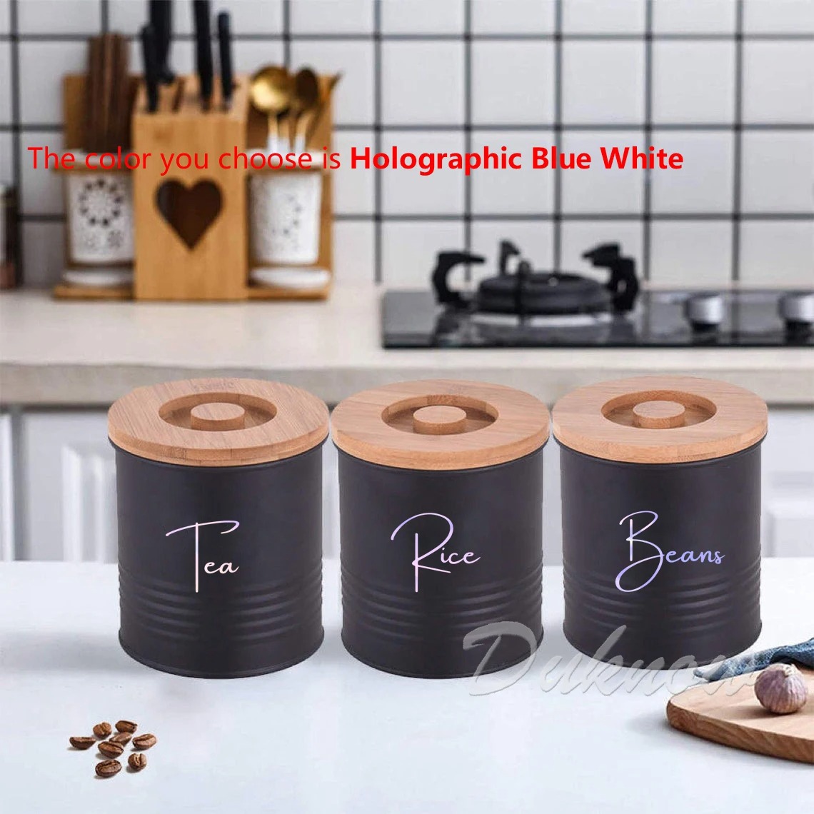 Étiquettes autocollantes imper - Kitchen Baking Quotes avis et prix