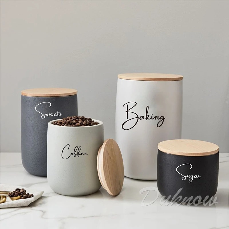 Étiquettes autocollantes imper - Kitchen Baking Quotes avis et prix