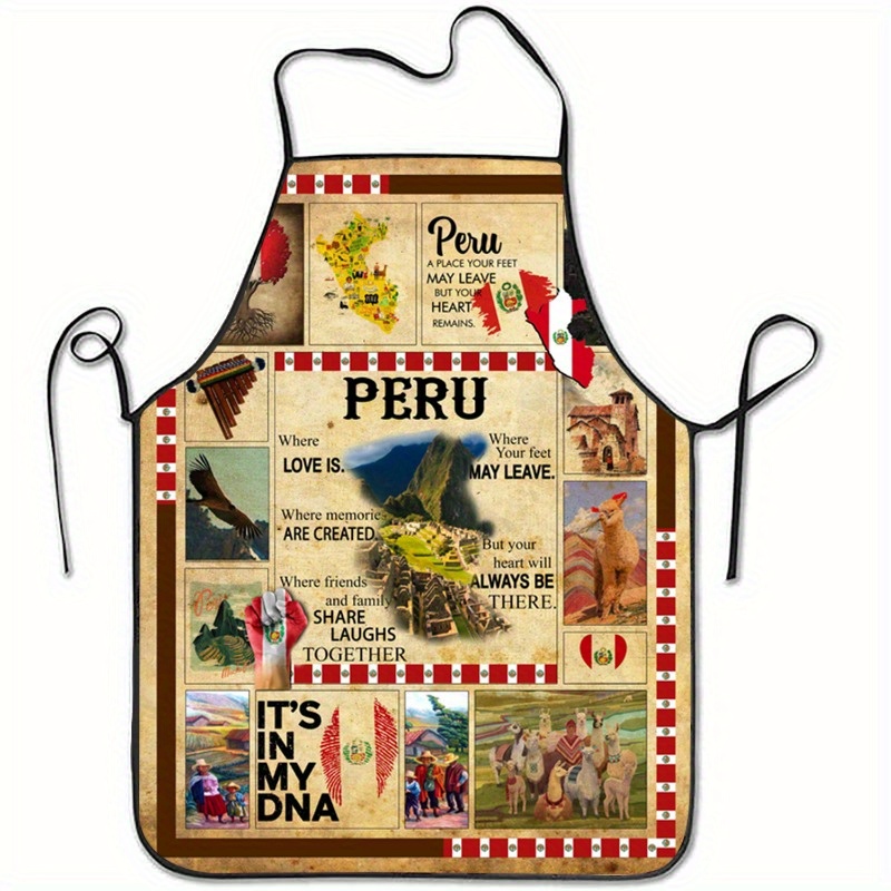 Tablier imprimé Collage avec c - Kitchen Baking Quotes avis et prix