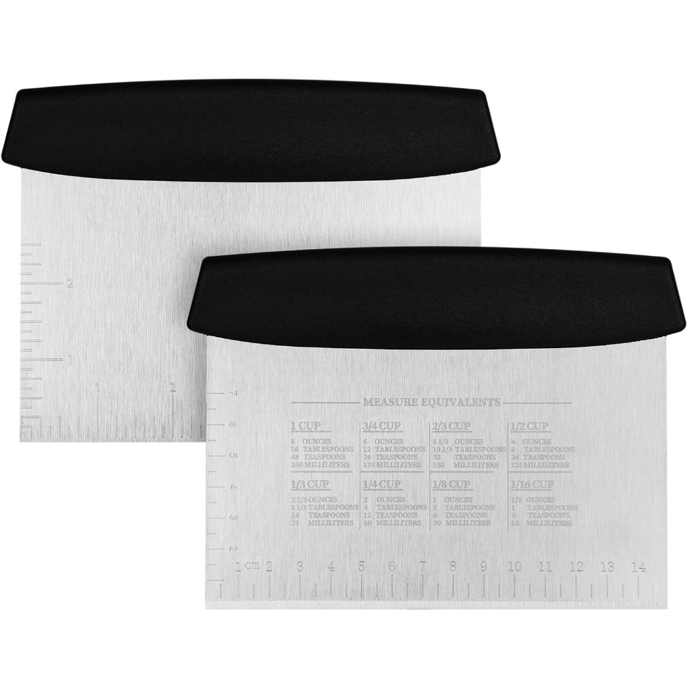 Lot de 2 spatules et couteaux  - Bench Scraper Dough avis et prix