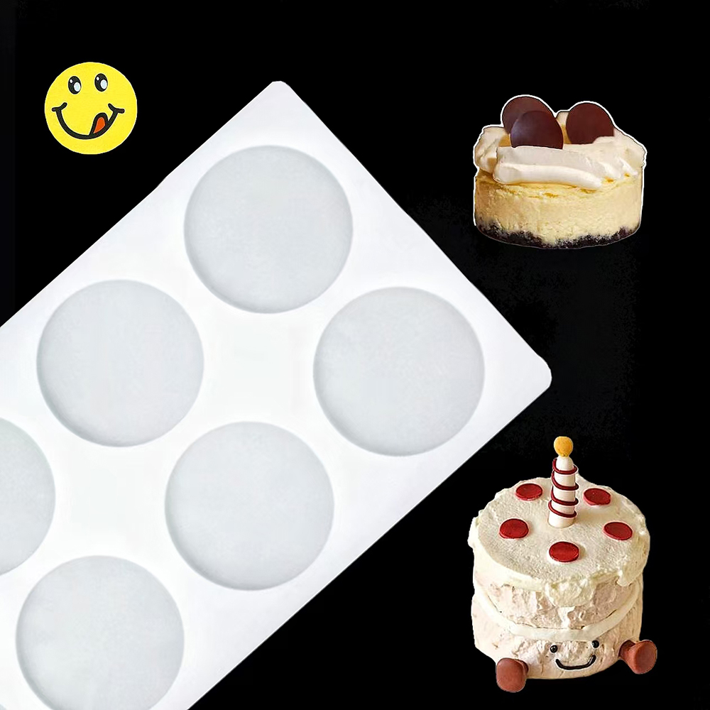 Moule cylindrique en silicone  - Kitchen Baking Molds avis et prix
