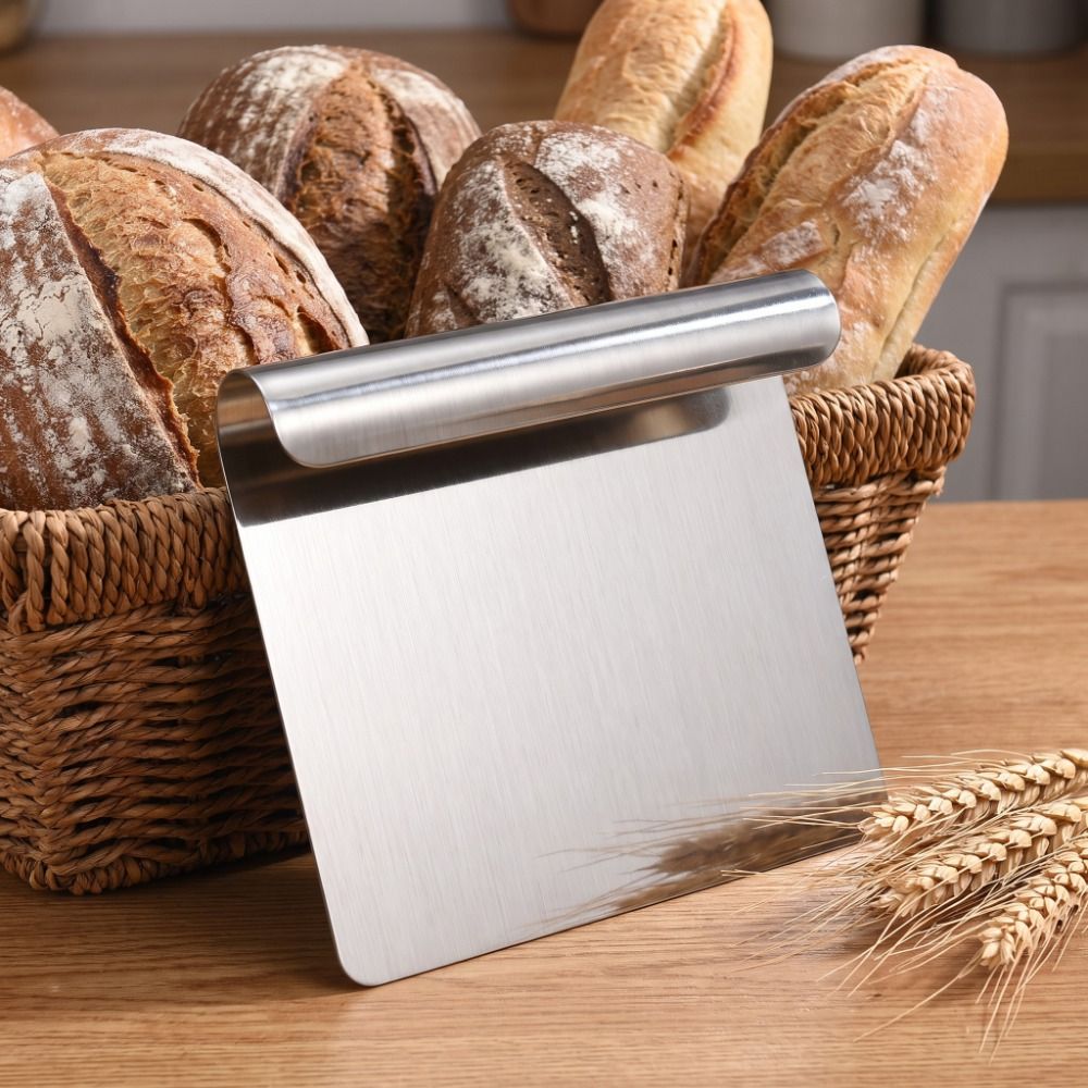 Spatule plate en acier inoxyda - Bench Scraper Dough avis et prix