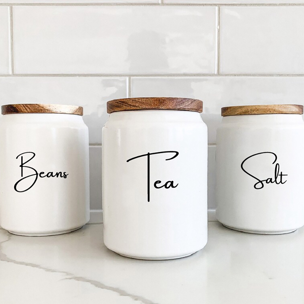 Étiquettes autocollantes imper - Kitchen Baking Quotes avis et prix