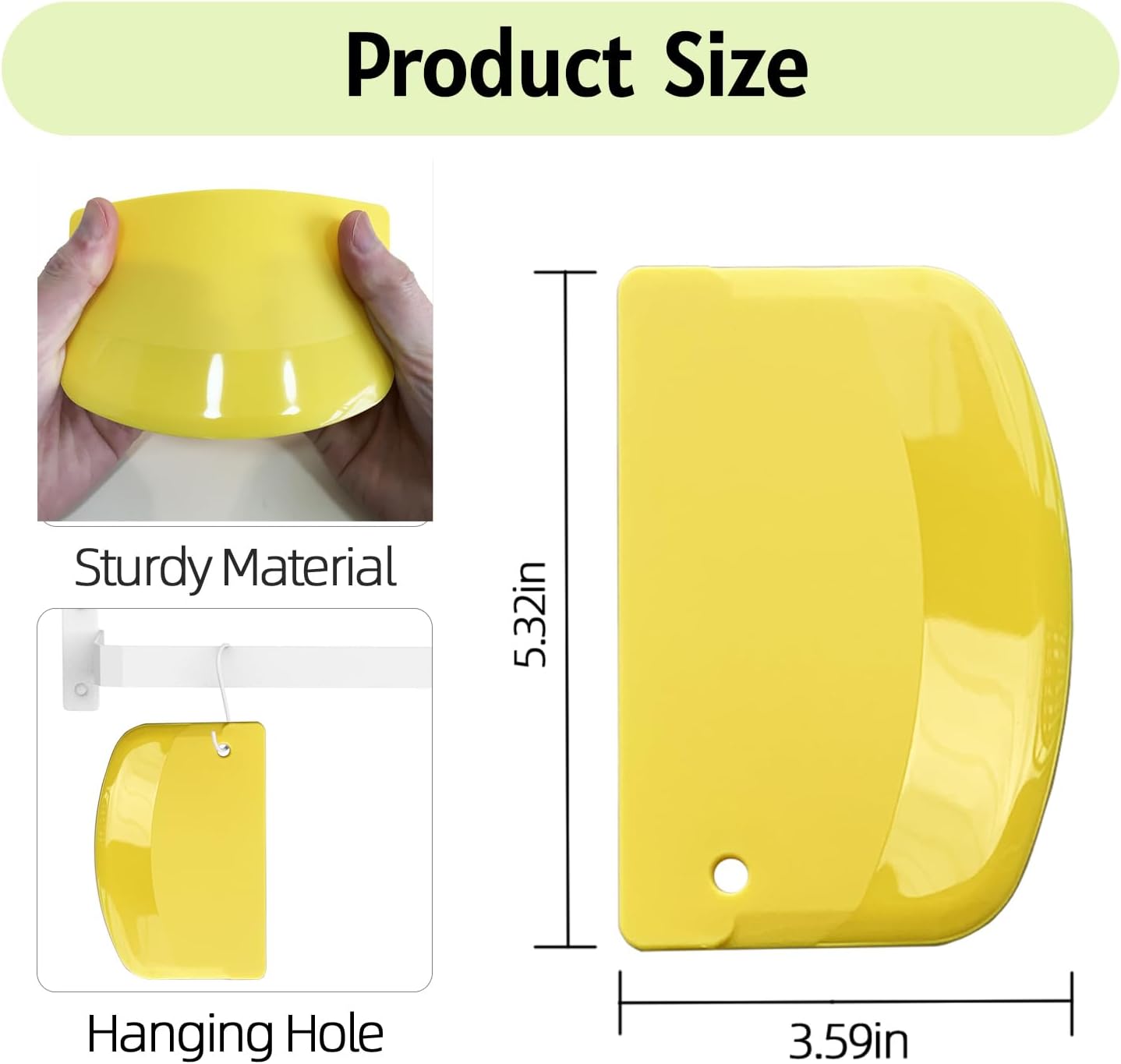 Grattoir à pâte en plastique c - Bench Scraper Dough avis et prix