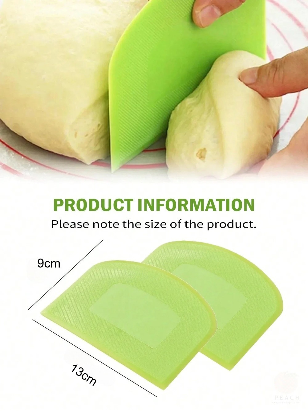 Lot de 2 racloeurs à pâte flex - Bench Scraper Dough avis et prix