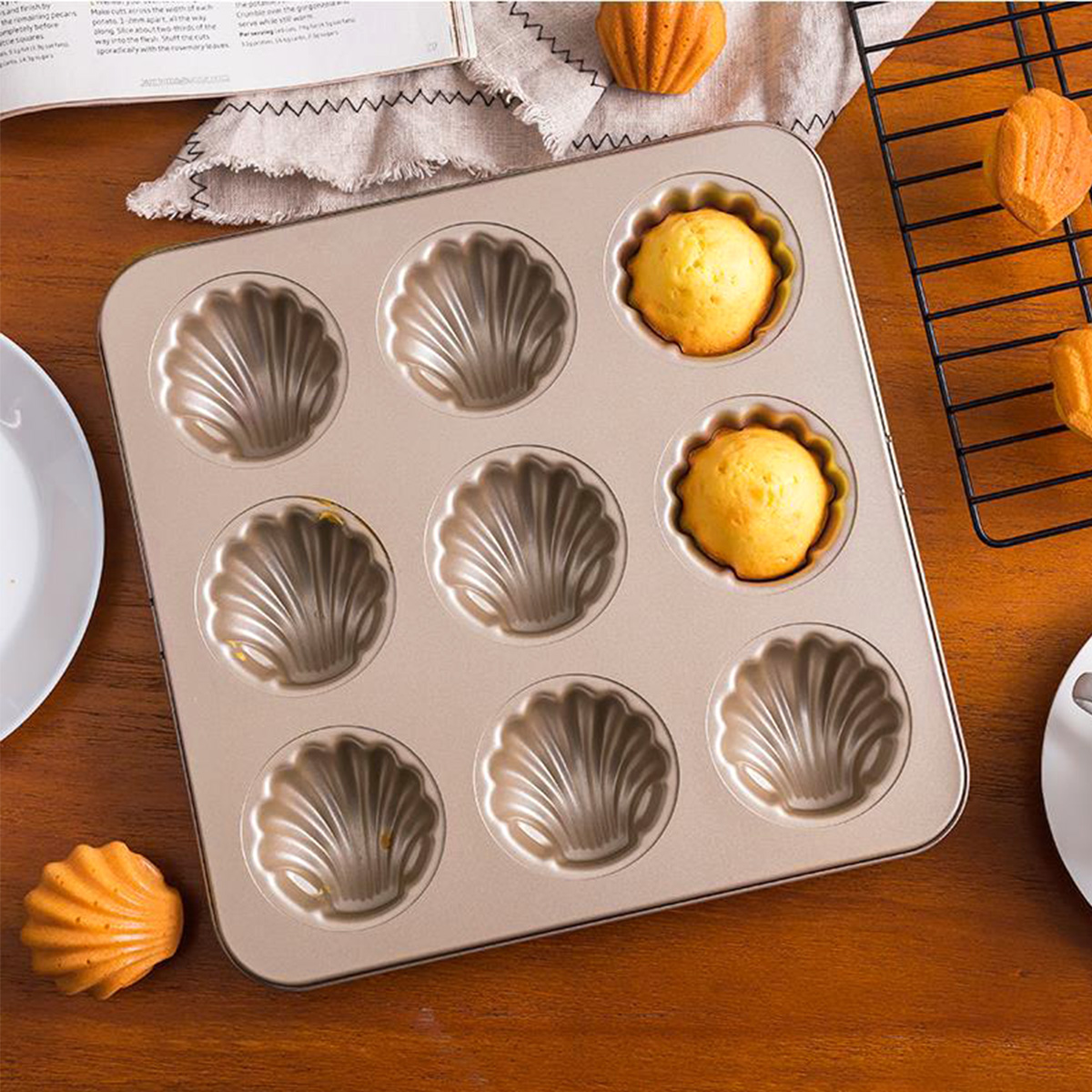 Madeleine – moule de cuisson e - Kitchen Baking Items avis et prix