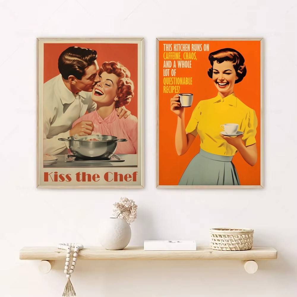Affiche Murale Rétro de Cuisin - Kitchen Baking Quotes avis et prix